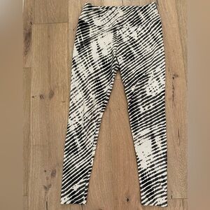 Soft Surroundings Black and White Leggings
